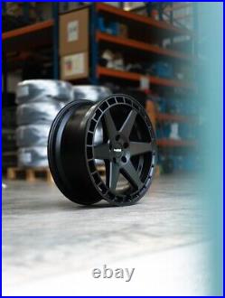 For Vw T5 T6 Supermetal Charger Matte Black 20 9j 5x120 Load Rated Alloy Wheel