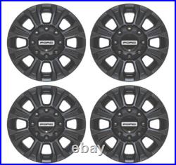 Ford Racing For M-1007K-1808SD Super Duty 18x8 Matte Black Wheel Kit