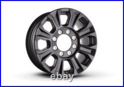 Ford Racing For M-1007K-1808SD Super Duty 18x8 Matte Black Wheel Kit