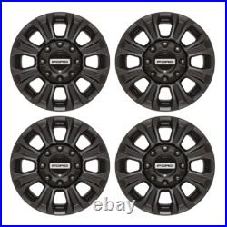 Ford Racing For M-1007K-1808SD Super Duty 18x8 Matte Black Wheel Kit