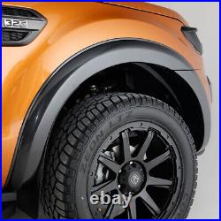 Ford Ranger 2019 On 55mm Wheel Arches Matte Black (Without Park Assist)