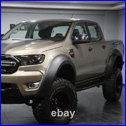 Ford Ranger T6-T7-T8 Matte Black Big (Jumbo) Fender Flares Wheel Arch Extension