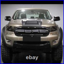 Ford Ranger T6-T7-T8 Matte Black Big (Jumbo) Fender Flares Wheel Arch Extension