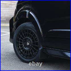 Ford Transit Custom 18x8 Predator Iconic Matte Black Alloy Wheel