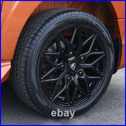 Ford Transit Custom 18x8 Predator Viper Matte Black Alloy Wheel