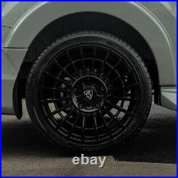 Ford Transit Custom 20x8 Predator Iconic Matte Black Alloy Wheel