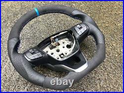 Ford Transit Mk9 Custom M Sport Flat Bottom Custom Made Steering Wheel