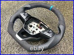 Ford Transit Mk9 Custom M Sport Flat Bottom Custom Made Steering Wheel