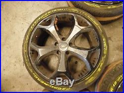 Ford focus alloy wheel SET st225 style NOT OEM 18 st 05-18 MATTE BLACK 1870056