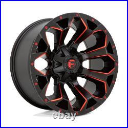 Fuel 1pc D787 Assault 18x9 6/1356/139.7 Et20 Cb106.1 Black Alloy Wheels X1