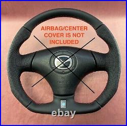Full RESHAPED FLAT BOTTOM steering wheel MAZDA RX-7 RX7 FD3S NEW LEATHER
