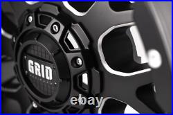 GRID WHEELS GD0220090052F0087 Wheel GD02 20\' x 9\' Matte Black With Milled Acc