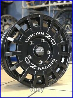 Genuine 18 Ford Transit Oz Matt Black Alloy Wheels Custom Alloys