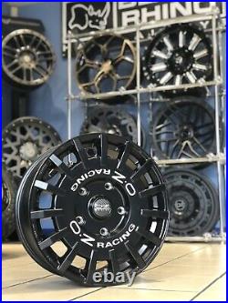 Genuine 18 Ford Transit Oz Matt Black Alloy Wheels Custom Alloys