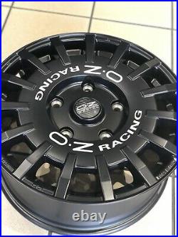 Genuine 18 Ford Transit Oz Matt Black Alloy Wheels Custom Alloys