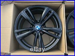 Genuine 19 Bmw 3 Series M Sport Wheels Black F30 F32 4 442m 7846780 7846781