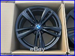 Genuine 19 Bmw 3 Series M Sport Wheels Black F30 F32 4 442m 7846780 7846781