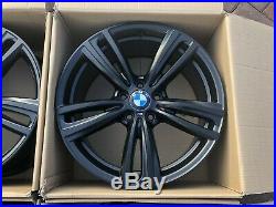 Genuine 19 Bmw 3 Series M Sport Wheels Black F30 F32 4 442m 7846780 7846781