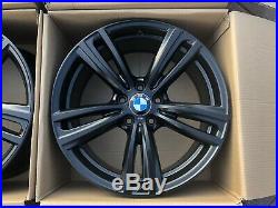 Genuine 19 Bmw 3 Series M Sport Wheels Black F30 F32 4 442m 7846780 7846781