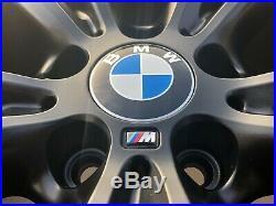 Genuine 19 Bmw 3 Series M Sport Wheels Black F30 F32 4 442m 7846780 7846781