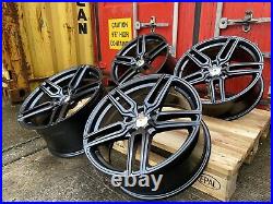 Genuine Aluwerks Tw5 Volkswagen Golf R Cadiz Mk7/6 18inch Black Alloy Wheels