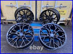 Genuine Aluwerks Xt1 Vw T6 Sportline Alloy Wheels 19 Black Satin Vivaro Trafic