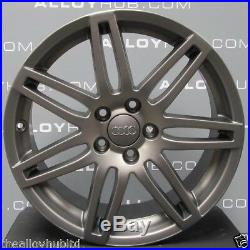 Genuine Audi A3 8p Black Edition S-line Grey 18inch Single/spare Alloy Wheel X1