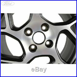 Genuine Ford Fiesta Mk8 17 Alloy Wheel 5x2 Spoke Black Matt Machined 2169241