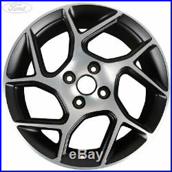 Genuine Ford Fiesta Mk8 17 Alloy Wheel 5x2 Spoke Black Matt Machined 2169241