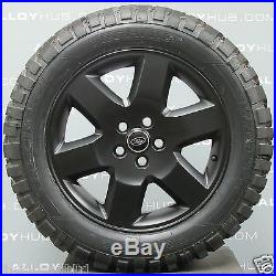 Genuine Land Rover Discovery 4/3 Hse 19 Satin Black Alloy Wheels & Mt Tyres X4