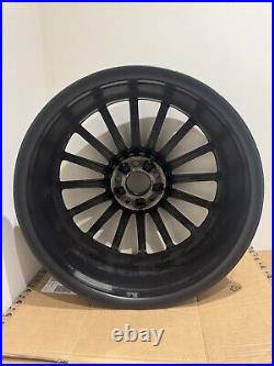 Genuine Mercedes Benz C63 AMG 19 Front Wheel in Matte Black C63 AMG Alloy