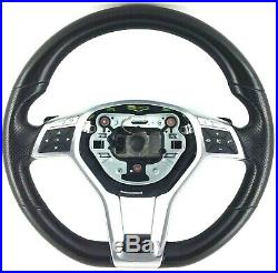 Genuine Mercedes W204 AMG paddle shift steering wheel complete with airbag. 1A