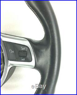 Genuine OEM S3 8P flat bottom steering wheel 8P0419091. A3 TT MK2 8J etc. 9E