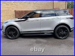 Genuine Range Rover Evoque 20 Inch Gloss Black 5079 Alloy Wheels With Tyres X4