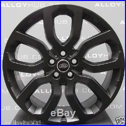 Genuine Range Rover L405/494 Sport 22 Style 6 5004 Satin Black Alloy Wheels X4