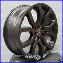 Genuine Range Rover L405/494 Sport 22 Style 6 5004 Satin Black Alloy Wheels X4