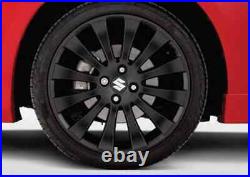 Genuine Suzuki SWIFT Leipzig 17 Matte Black Alloy Wheel (990E0-68L70-000)