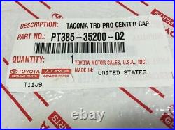 Genuine Toyota 2020 Tacoma TRD PRO 16 Matte Black Wheel PT946-35200-02