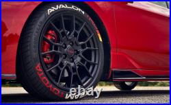 Genuine Toyota Camry & Avalon Matte Black TRD 19 Wheels/Rims (Set Of 4) PT758-0