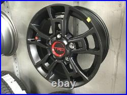 Genuine Toyota TRD PRO Tundra and Sequoia BBS Matte Black Forged Wheel PT960-342
