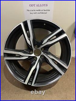 Genuine Volvo S90 V90 20 R Design Alloy Wheel Matte Black Diamond Cut 31660195