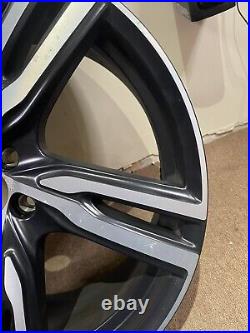 Genuine Volvo S90 V90 20 R Design Alloy Wheel Matte Black Diamond Cut 31660195