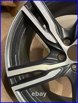 Genuine Volvo S90 V90 20 R Design Alloy Wheel Matte Black Diamond Cut 31660195