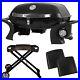 George Foreman Gas BBQ Black Stainless Steel Portable with Trolley GFSBBQ1TR