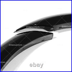 Gloss Black Oem Style Wheel Arch Fender Flare Set For Ford Ranger T6 12-14