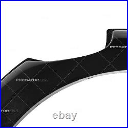 Gloss Black Oem Style Wheel Arch Fender Flare Set For Ford Ranger T6 12-14