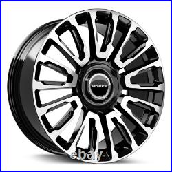 Hawke Dresden 22x9.5 5/112 Et30 Cb57.1 Matte Black & Polished