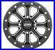 I. T. P. Matte Black/Machined 15x7, 6+1, 4/137 Velocity Wheels 15VB518BX