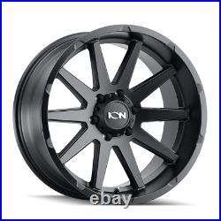 Ion 143 Wheel 143 Matte Black 17X9 6-135 25mm 87.1mm