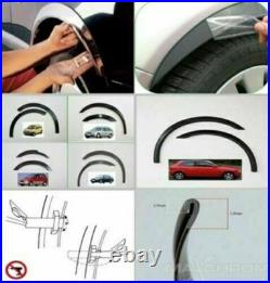 KIA CARENS Year 2006-2013 Matte Black Wheel Arch Fender Trim Set